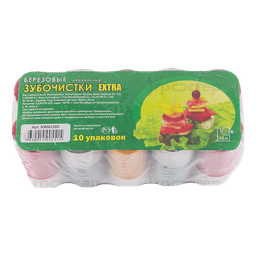 Зубочистки "EXTRA" бамбуковые в банке