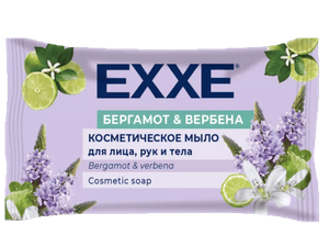 Косметическое мыло 75 гр "EXXE" Бергамот и вербена