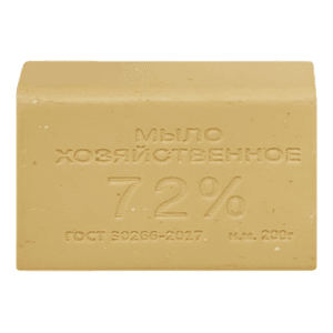 Мыло кусковое хозяйственное 200 г 72% без обертки ММК, светлое Мыло кусковое хозяйственное 200 г 72% без обертки ММК, светлое