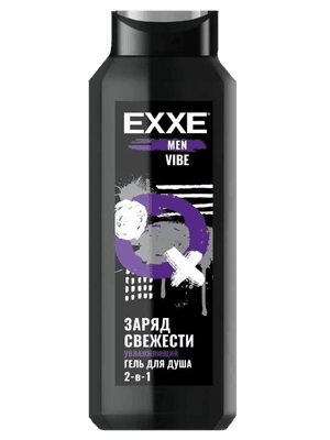 Гель для душа 400 мл "EXXE" MEN 2в1 Увлажняющий VIBE Гель для душа 400 мл "EXXE" MEN 2в1 Увлажняющий VIBE