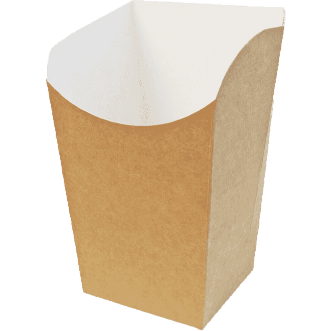 Упаковка бумажная для картофеля фри, попкорна, снеков ECO SNACK CUP L "Pure Kraft" Упаковка бумажная для картофеля фри, попкорна, снеков ECO SNACK CUP L "Pure Kraft"