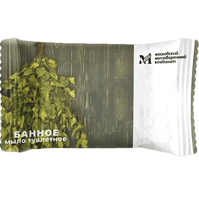 Мыло кусковое 200 г туалетное "Банное" в цвет. оберт. флоупак марки Ординарное ММК Мыло кусковое 200 г туалетное "Банное" в цвет. оберт. флоупак марки Ординарное ММК
